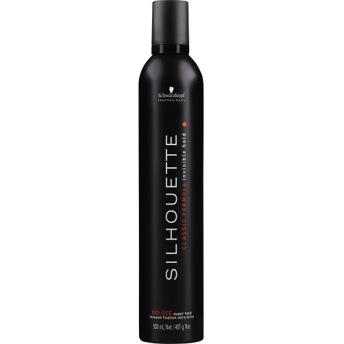 Schwarzkopf Silhouette Classic Formula Invisible Hold Hair Mouse 500ml