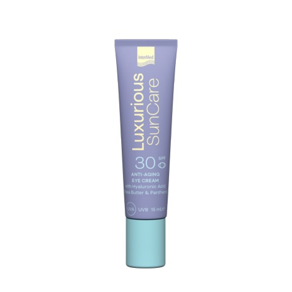 Intermed Luxurious SunCare Anti-ageing Sunscreen Eye Cream SPF 30 15ml Intermed Luxurious SunCare Anti-ageing Sunscreen Eye Cream SPF 30 15ml