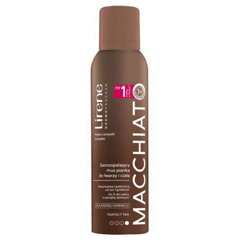 Lirene Self-Tanning Mousse Macchiato 150ml Για Πρόσωπο και Σώμα Lirene Self-Tanning Mousse Macchiato 150ml Για Πρόσωπο και Σώμα