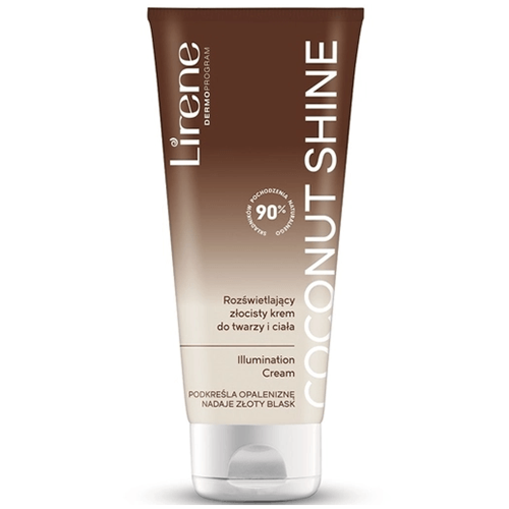 Lirene Perfect Tan Golden Body & Face Cream Coconut Shine – Αυτομαυριστική Κρέμα Σώματος & Προσώπου 150ml