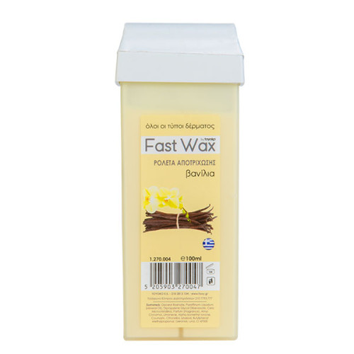Fast Wax Κερί Ρολέτα Βανίλια 100ml Fast Wax Κερί Ρολέτα Βανίλια 100ml
