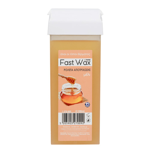 Fast Wax Κερί Ρολέτα Μέλι 100ml Fast Wax Κερί Ρολέτα Μέλι 100ml
