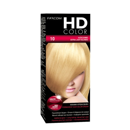 HD HD Color Σετ Βαφης Νο10 Καταξανθο