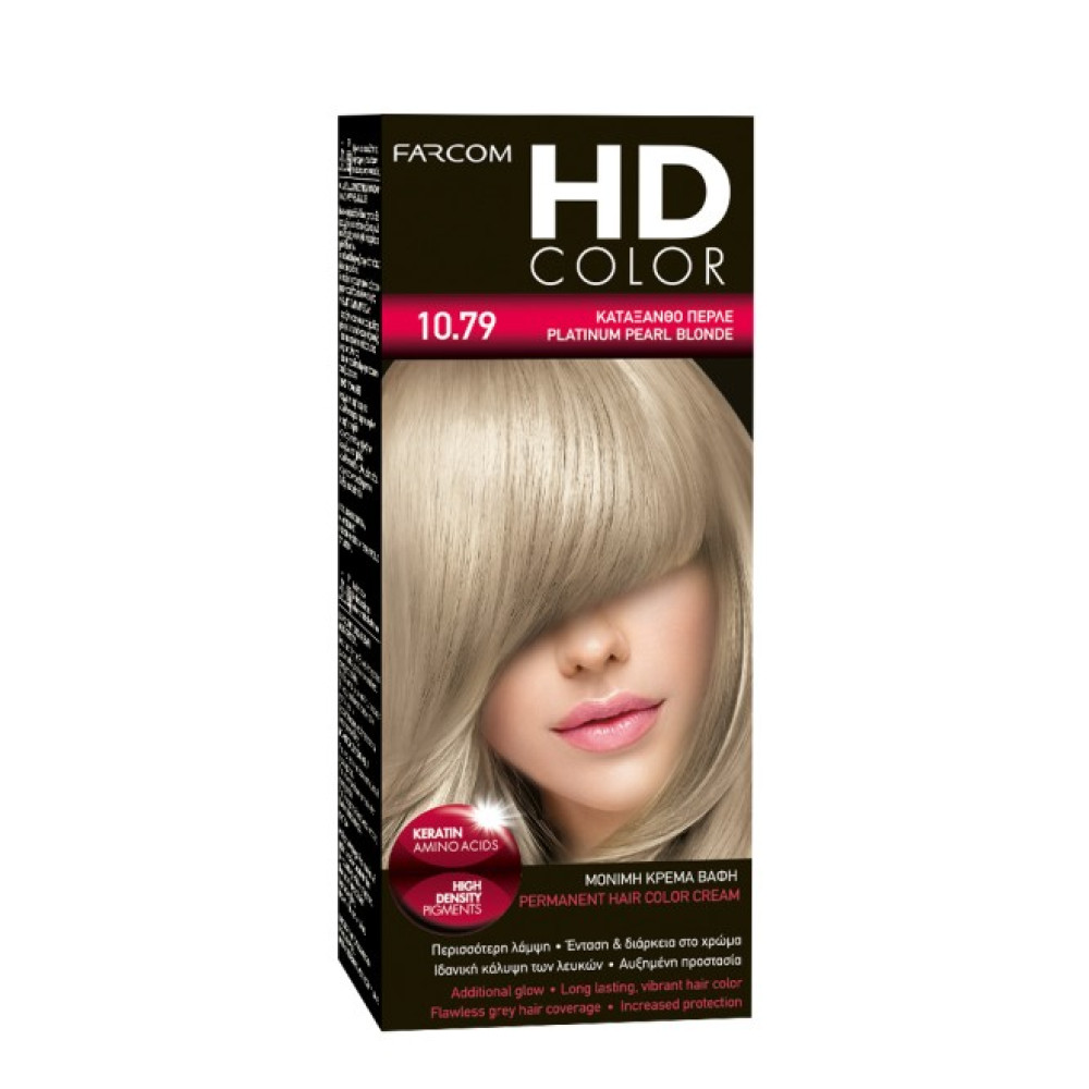 HD HD Color Σετ Βαφης Νο10.79 60ml Καταξανθο Περλε