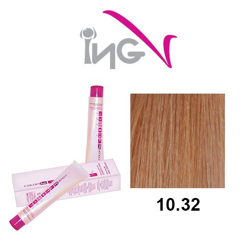 Βαφή ING 100ml Νο 10.32 - Κατάξανθο Μπεζ