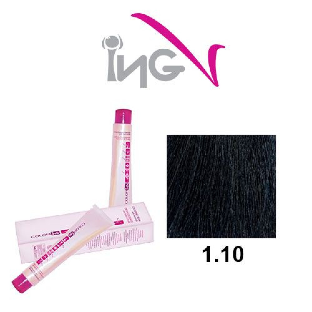 Βαφή ING 100ml Νο 1.10 - Μαύρο Μπλε