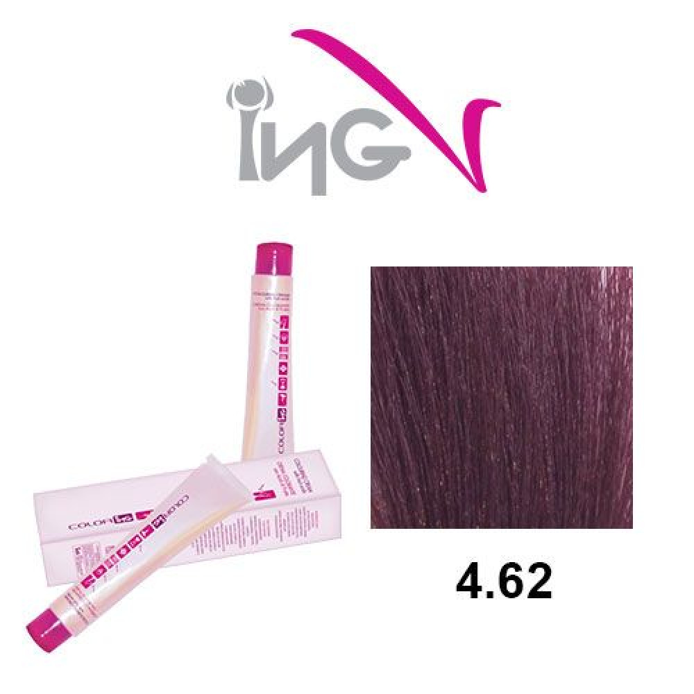 Βαφή ING 100ml Νο 4.62 - Καστανό Κόκκινο Ιριζέ