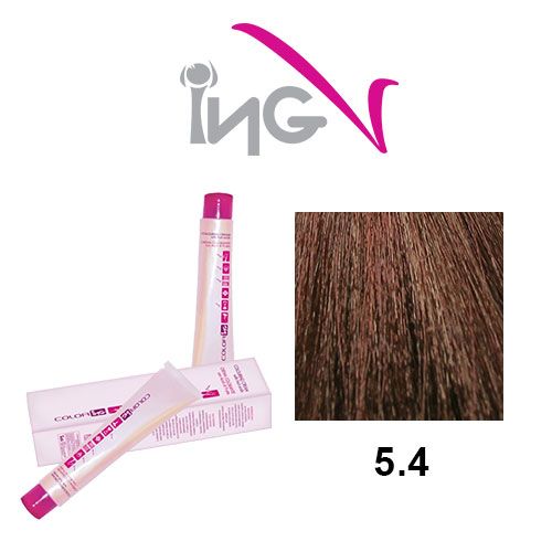 Βαφή ING 100ml Νο 5.4 - Καστανό Ανοιχτό Χάλκινο
