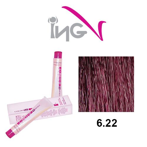 Βαφή ING 100ml Νο 6.22 - Ξανθό Σκούρο Ιριζέ Έντονο