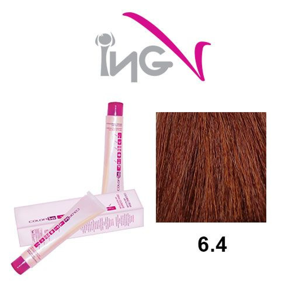 Βαφή ING 100ml Νο 6.4 - Ξανθό Σκούρο Χάλκινο