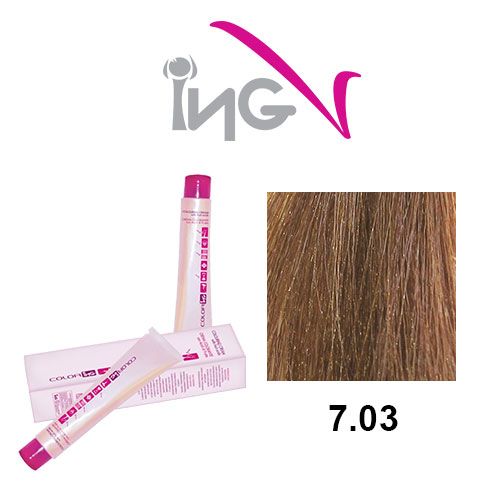 Βαφή ING 100ml Νο 7.03 - Ξανθό Φυσικό Σοκολατί