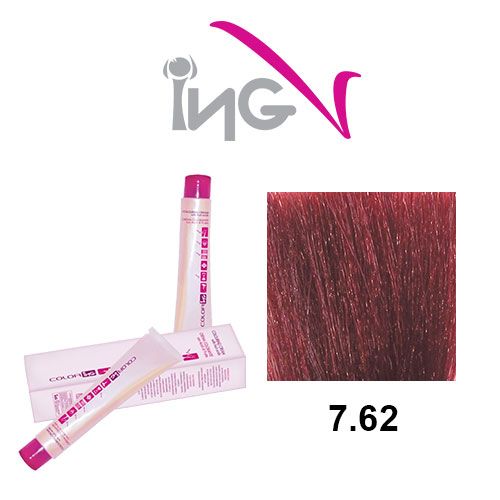 Βαφή ING 100ml Νο 7.62 - Ξανθό Κόκκινο Ιριζέ