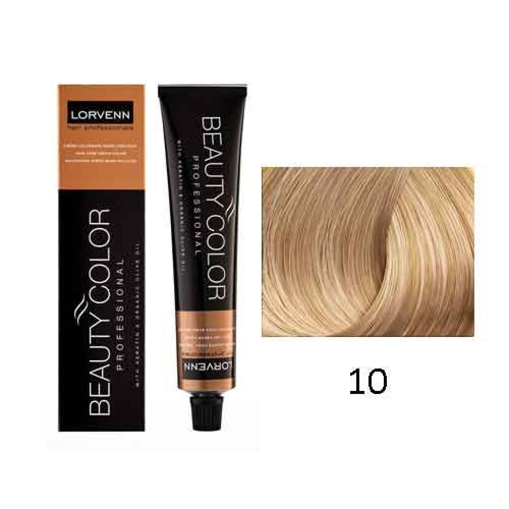 LORVENN Beauty Color 70ml No 10 - Ξανθό Πολύ Πολύ Ανοιχτό