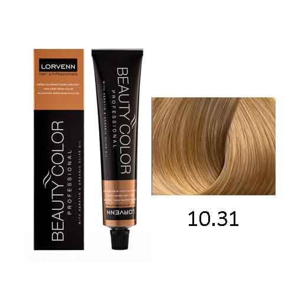 LORVENN Beauty Color 70ml No 10.31 - Ξανθό Πολύ Πολύ Ανοιχτό Μπεζ