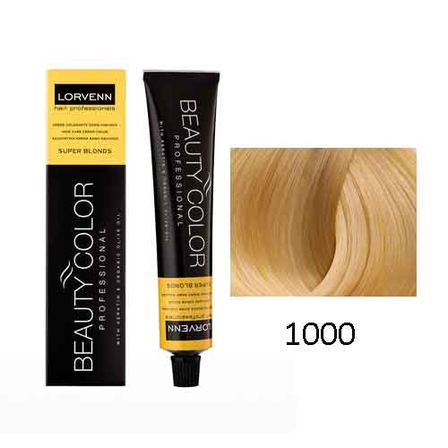 LORVENN Beauty Color 70ml Super Blonds 1+2 No 1000 - Ξανθό