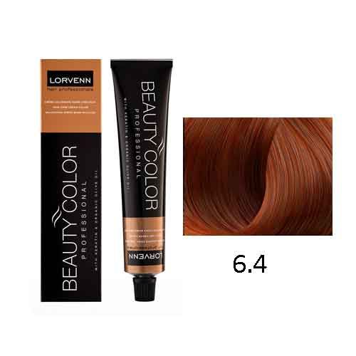LORVENN Beauty Color 70ml No 6.4 - Ξανθό Σκούρο Χάλκινο
