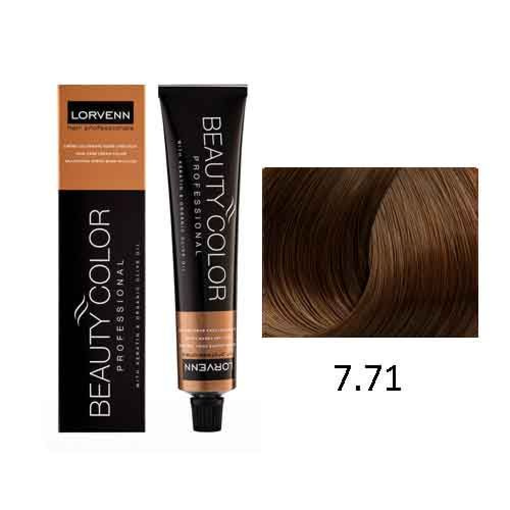LORVENN Beauty Color 70ml No 7.71 - Ξανθό Καφέ Σαντρέ