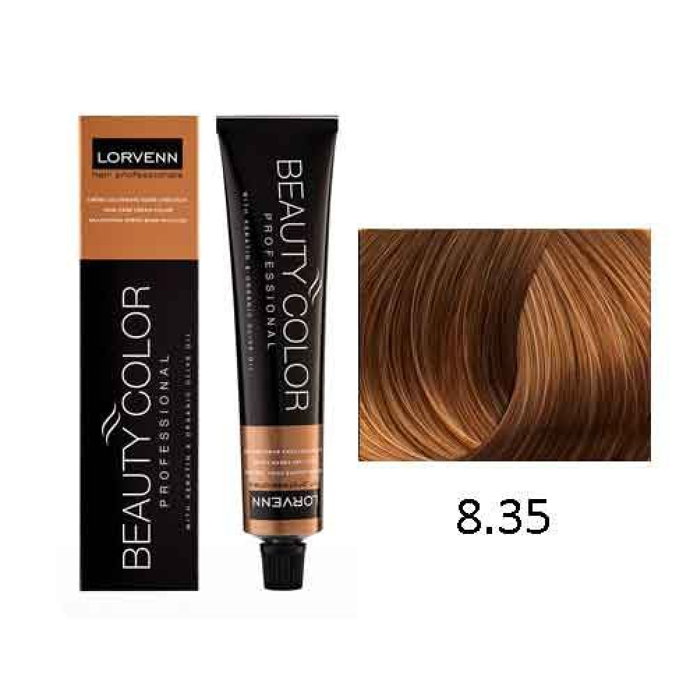 LORVENN Beauty Color 70ml No 8.35 - Ξανθό Ανοιχτό Ντορέ Ακαζού