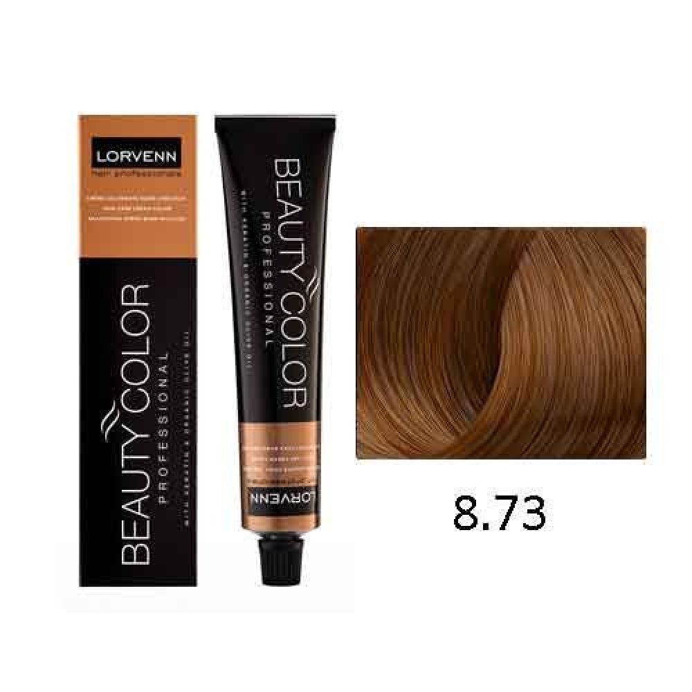 LORVENN Beauty Color 70ml No 8.73 - Ξανθό Ανοιχτό Tobacco