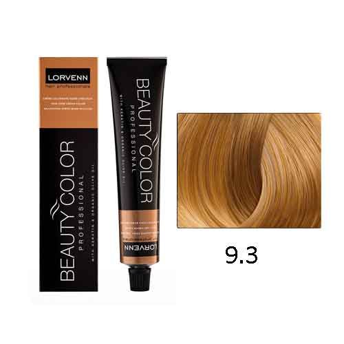 LORVENN Beauty Color 70ml No 9.3 - Ξανθό Πολύ Ανοιχτό Ντορέ