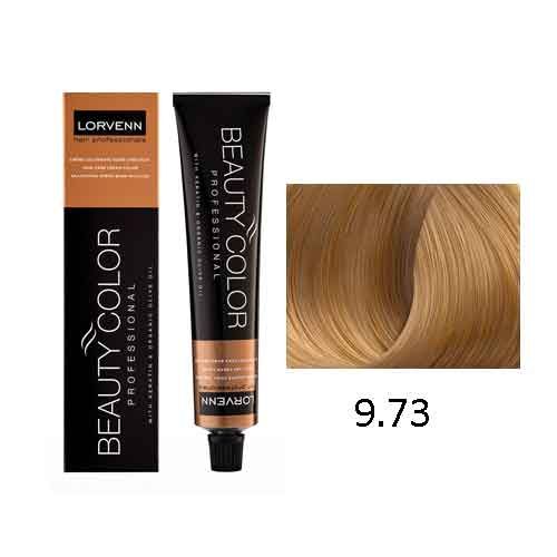 LORVENN Beauty Color 70ml No 9.73 - Ξανθό Πολύ Ανοιχτό Tobacco