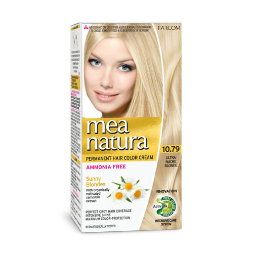 Mea Natura Νο 10.79 Ξανθό Ultra Nacre Βαφή Χωρίς Αμμωνία