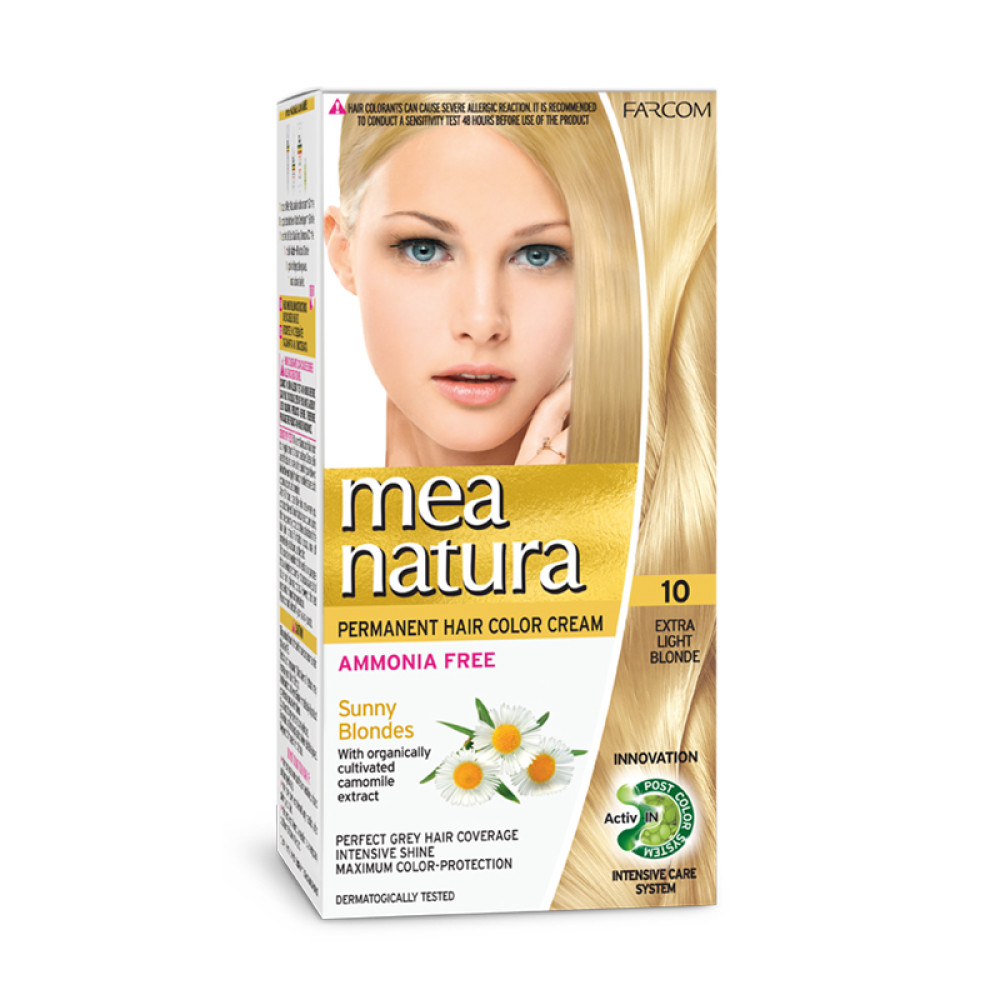 Mea Natura Νο 10 Κατάξανθο Βαφή Χωρίς Αμμωνία