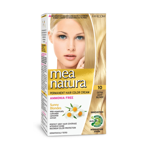 Mea Natura Νο 10 Κατάξανθο Βαφή Χωρίς Αμμωνία
