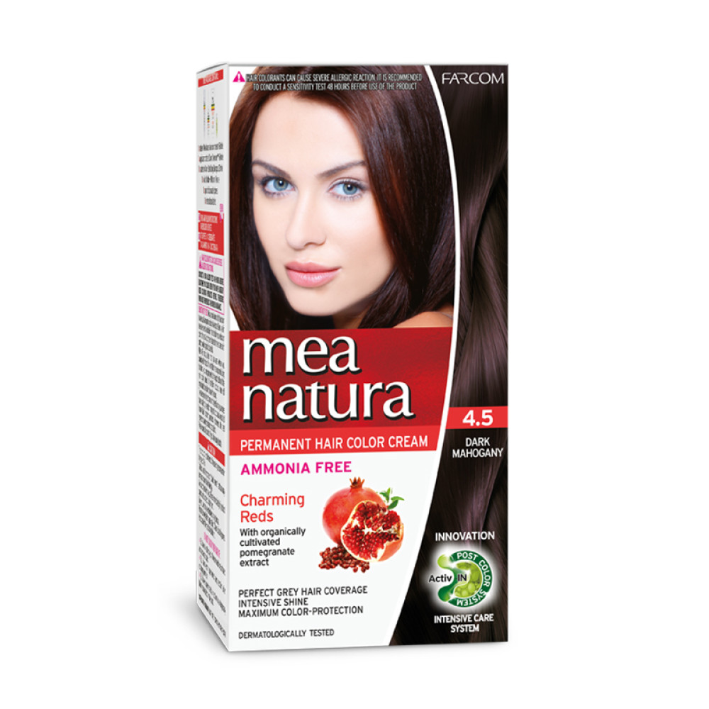 Mea Natura Νο 4.5 Ακαζού Σκούρο Βαφή Χωρίς Αμμωνία
