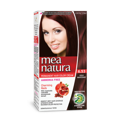 Mea Natura Νο 6.53 Ακαζού Χρυσαφί Βαφή Χωρίς Αμμωνία