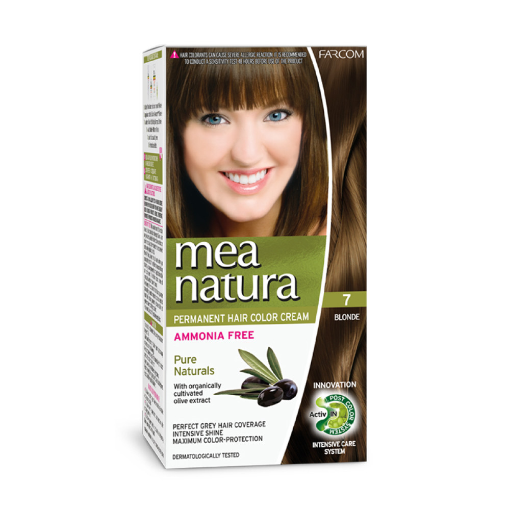 Mea Natura Νο 7 Ξανθό Βαφή Χωρίς Αμμωνία