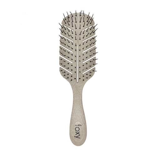Foxy BioFriendly Leaf Brush Βούρτσα Μαλλιών Βιοδιασπώμενη Μπεζ