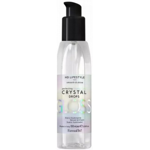 FarmaVita HD Lifestyle Crystal Drops - Ορός Ενυδάτωσης Μαλλιών100ml