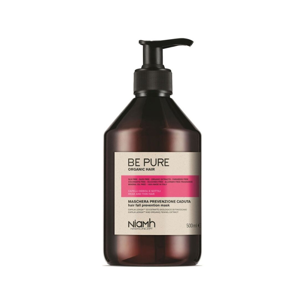 Niamh Be Pure Hair Fall Prevention Μάσκα Μαλλιών Κατά της Τριχόπτωσης 500ml Niamh Be Pure Hair Fall Prevention Μάσκα Μαλλιών Κατά της Τριχόπτωσης 500ml