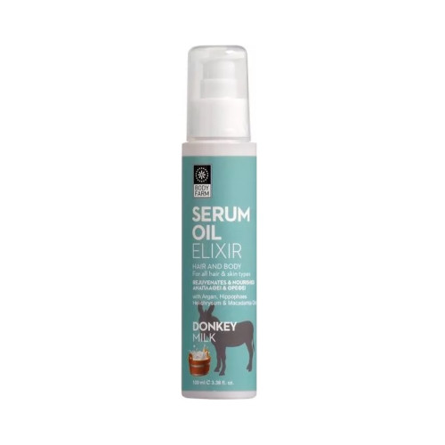 Bodyfarm Donkey Milk Serum Μαλλιών & Σώματος για Αναδόμηση 100ml