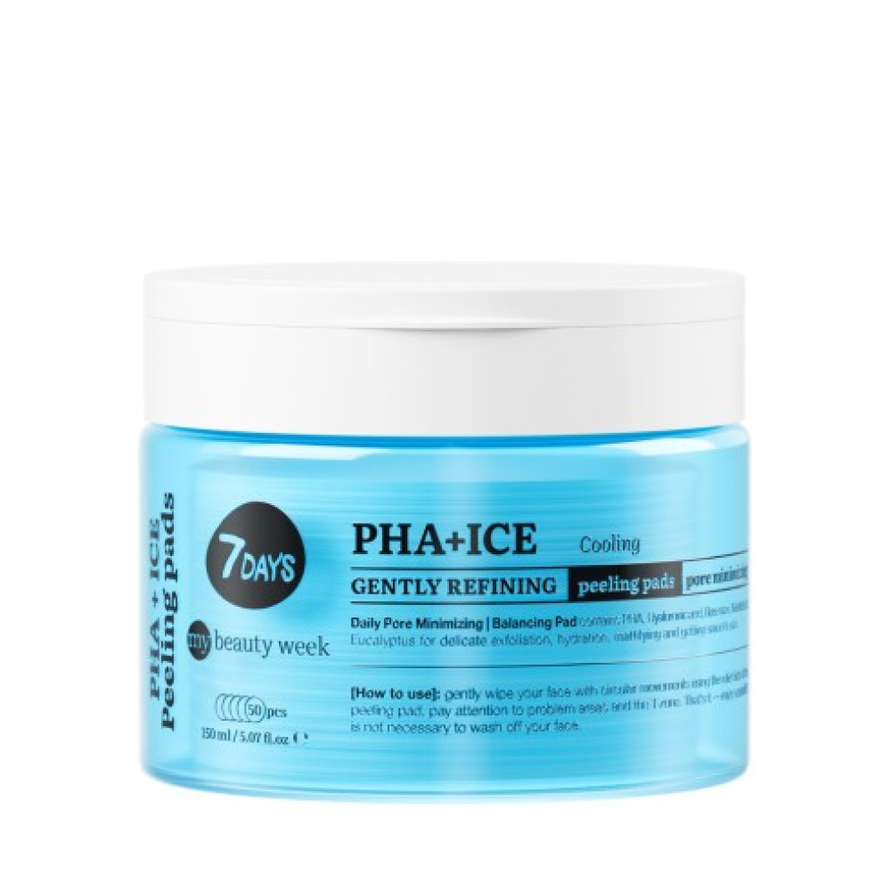 7DAYS Korean Απολεπιστικά Δισκία Αναδόμησης 2 όψεων PHA+ICE 7DAYS Korean Απολεπιστικά Δισκία Αναδόμησης 2 όψεων PHA+ICE