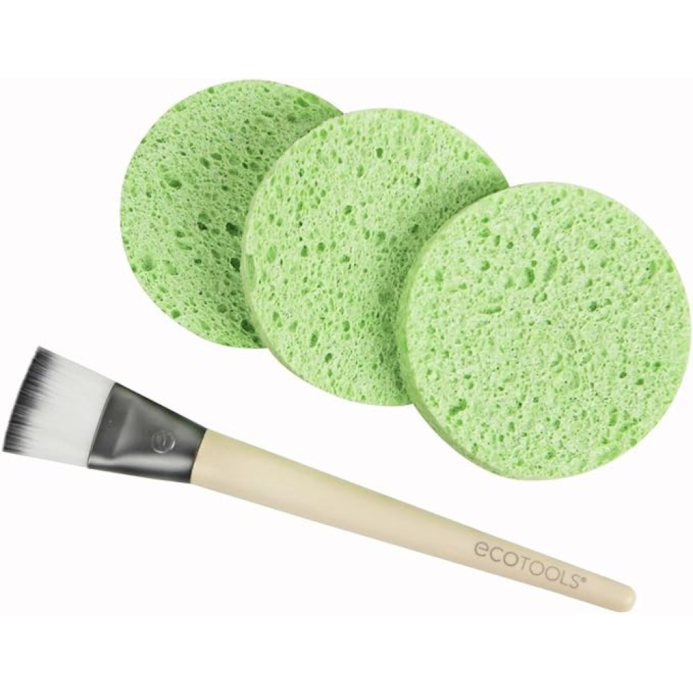 Ecotools Σετ για Εφαρμογή και Καθαρισμό Μάσκας Προσώπου
