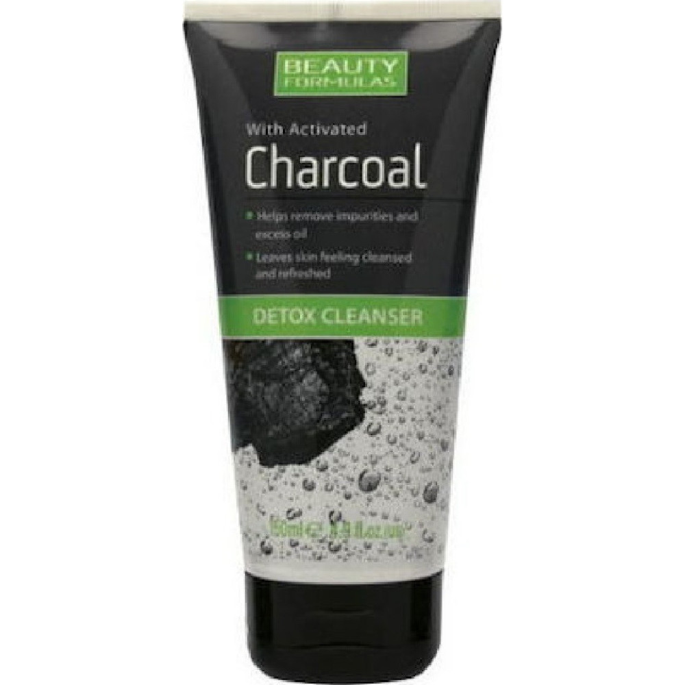 Beauty Formulas Activated Charcoal Detox Cleanser 150ml