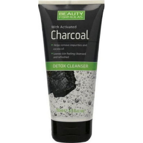 Beauty Formulas Activated Charcoal Detox Cleanser 150ml Beauty Formulas Activated Charcoal Detox Cleanser 150ml