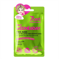 7DAYSEasy Wednesday Sheet Mask  - Μάσκα Προσώπου με Πρ΄άσινο Τσάι & Αχλάδι 28gr.