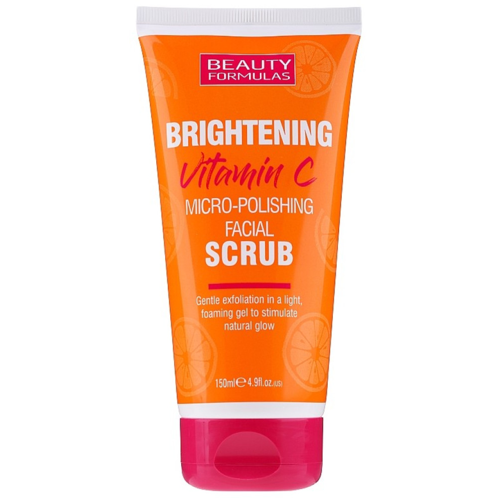 Beauty Formulas Scrub Προσώπου Με Βιταμίνη C 150ml
