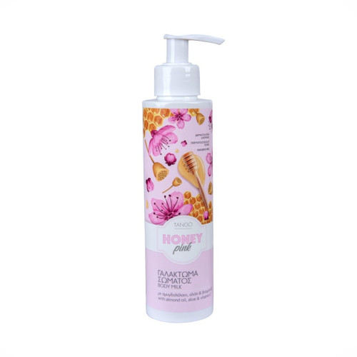 Tango  Γαλάκτωμα Σώματος Honey Pink με Αμυγδαλέλαιο, Αλόη και Βιταμίνη Ε 250ml