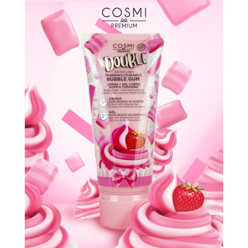Cosmi Premium Double Bubble Gum Gel Κρέμα Σώματος 75ml. Cosmi Premium Double Bubble Gum Gel Κρέμα Σώματος 75ml.