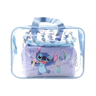 Νεσεσέρ Διάφανο Με Σχέδιο Stitch 3σε1 Νεσεσέρ Διάφανο Με Σχέδιο Stitch 3σε1