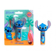 Air Val Stitch Lip Balm with 3D Cap Με Άρωμα Μπανάνα