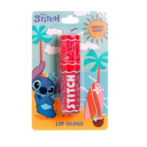 Air Val Stitch Lip Gloss Με Άρωμα Κεράσι