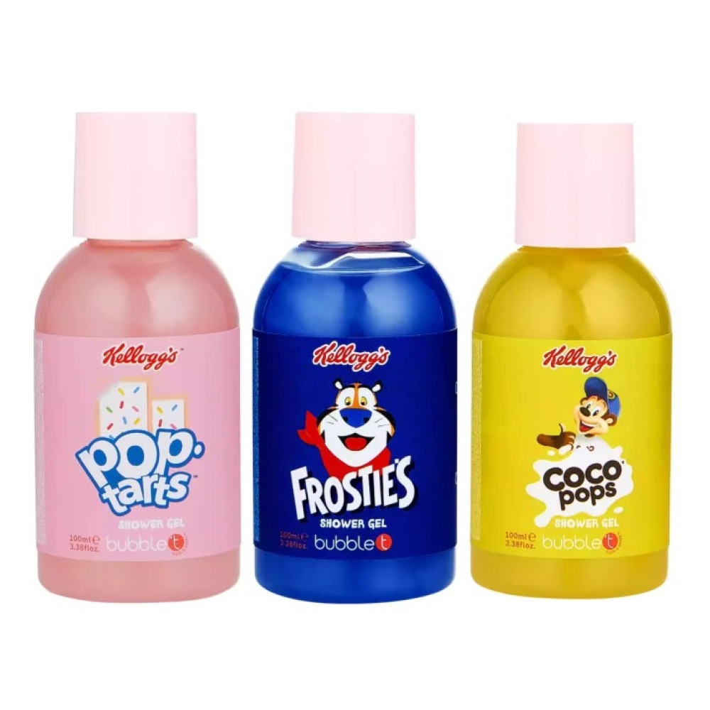 Bubble T Σετ Δώρου Kellogg’s Breakfast Club Shower Gel 3x100ml