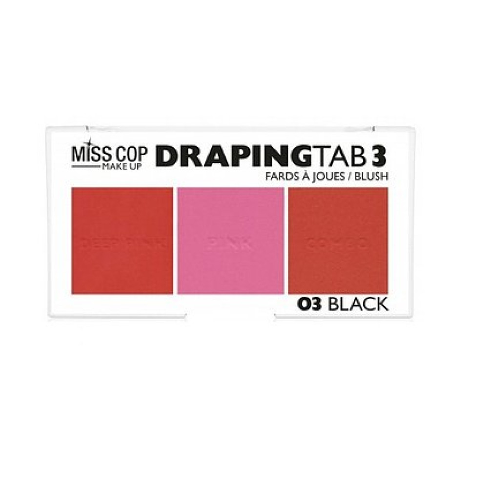 Miss Cop Drapping Tab 03 Black