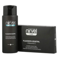 Nirvel Care Placenta Vegetal Shampoo  - Σαμπουάν Ενδυνάμωσης Μαλλιών 250ml + Αμπούλες Fresh Effect 