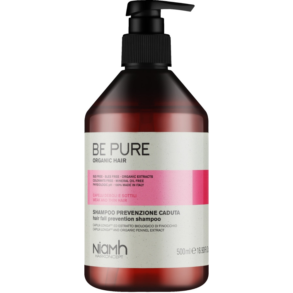 Niamh Be Pure Hair Fall Prevention Σαμπουάν Κατά της Τριχόπτωσης 500ml Niamh Be Pure Hair Fall Prevention Σαμπουάν Κατά της Τριχόπτωσης 500ml